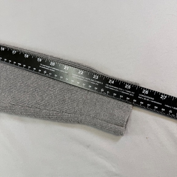 Polo Ralph Lauren preppy Mens Shawl Collar Ribbed Knit Sweater Grey Size small - Picture 12 of 16